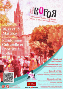 Affiche de ROFOR 2025 roulez rose