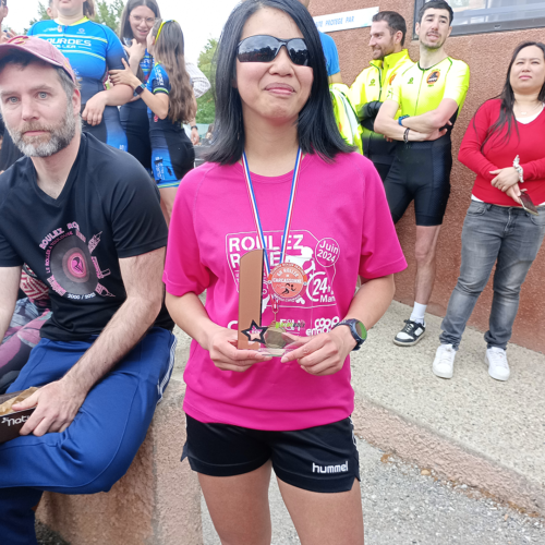 Roulez Rose - 6h roller de Carcassone