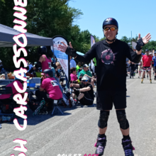 Roulez Rose - 6h roller de Carcassone