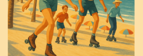affiche des randonnées roller plage à toulouse 2025