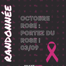 Affiche Octobre Rose du 03 septembre 2025