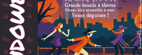 Affiche annonce de la randonnée spéciale Halloween 2025