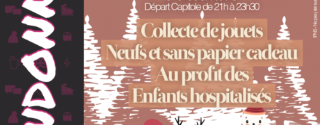 Affiche pour la collecte de cadeau pour Noel 2025